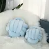 Cojín Decorativo de Color Sólido Transfronterizo, Bola de Cojín de Cuerda de Tres Hilos, Decoración de Cojín para Cabecera de Cama Tejido a Mano, Sofá, Respaldo del Hogar, Ventana Saliente