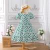 Vestido de niña verano floral ropa infantil coreana moda falda Joker venta directa transfronteriza al por mayor se puede personalizar