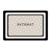 Alfombra de Piso para Inodoro de Baño Alfombra Suave Absorbente de Barro de Diatomeas Alfombra para Puerta de Baño Alfombra para Pies Antideslizante Alfombra para Inodoro