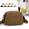 Estilo Coreano Nuevo Urbano Simple Moda Bolso de Nylon Bolso de Hombro Casual Tela Oxford Bolso Cruzado para Mujer Bolso de Madre