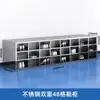 Gabinete de zapatos de acero inoxidable 201, vestidor, banco para cambiarse los zapatos, casillero, gabinete multi-puerta con cerradura, taller libre de polvo, gabinete de almacenamiento para empleados