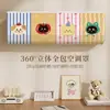 Funda de Aire Acondicionado de Dibujos Animados Todo Incluido, Funda Universal para Aire Acondicionado, Resistente a la Humedad, Resistente a la Suciedad, Funda a Prueba de Polvo para Midea, Gree y Otras Marcas