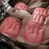 Los Cojines para Asiento de Coche Son Adecuados para Todas las Estaciones y Son Adecuados para Bmw, Mercedes-Benz, Audi y Volkswagen. Cojines de Asiento de Cuero Antimanchas para Coches