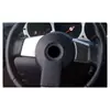 Adecuado para 06-09 Nissan 350Z pegatinas para botones del volante de fibra de carbono accesorios de modificación interior