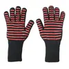 Guantes Retardantes de Llama, Resistentes al Fuego, Resistentes a Altas Temperaturas hasta 800 Grados, Para Barbacoa BBQ, Horno de Microondas, Horneado, Guantes de Silicona Aislantes del Calor Anti-Escaldaduras