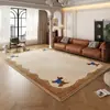 Tapete Vintage para Quarto de Filhote Sala de Estar Caxemira Decoração de Casa Tapete Quarto de Criança Área de Brincar Leitura Tapete de Chão
