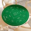 Tapete de Mesa Espesso de Borracha com Proteção de Borda, Resistente ao Desgaste e Antiderrapante, Especializado para Salas de Jogos, Poker, Mouse e Mahjong