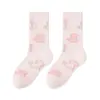 Calcetines de Terciopelo Australianos para Mujer en Invierno, Lindos de Dibujos Animados, Amigables con la Piel y Cómodos, de Media Pantorrilla, Forrados de Felpa, Engrosados y Cálidos, Calcetines para Dormir en Casa