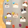 Notas adhesivas de animales lindas transfronterizas, pegatinas de notas reutilizables para notas de estudiantes, pegatinas de recordatorio de oficina
