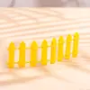 Vendas Diretas da Fábrica Musgo Micro Paisagem Suculenta Cerca de Madeira Mini Ornamentos Suculenta em Vaso DIY Paisagismo Doméstico