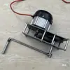 Generador de Manivela 220V V2000W 50Hz CA Doméstico Caja de Engranajes Aceleradora Sin Escobillas Ndfeb