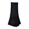Falda Sexy de Cola de Pez de Cintura Alta Estilo Spice Girl de Verano 2024 Vestido Irregular de Cadera de Cuerpo Puro para Mujer