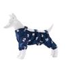 Calça à Prova de Poeira com Estampa Completa de Urso e Corgi, Calça Anti-Sujeira para Cães Pequenos e Médios, Roupas Elásticas para Cães de Estimação para Uso Externo com Absorção de Umidade