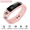 Pulsera Electrónica Multifuncional de Temporización Reloj Despertador Simple para Estudiantes de Secundaria Estudiante Varón Medidor de Vibración Movimiento Silencioso