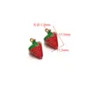 Colgante Serie Frutas de Acero Inoxidable Colgante Sólido de Calabaza Fresa Accesorios Versátiles para Collares Pendientes Accesorios