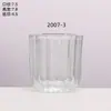 Copos de Vidro Transparente para Velas com Fundo Espesso para Venda no Atacado pelo Fabricante, Porta-Velas de Vidro para Aromaterapia Caseira, Porta-Velas para Quarto, Enfeites de Fragrância