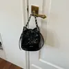 Bolsa de Mão com Corrente Moda Estilo Coreano Bolsa Feminina 2026 Verão Novo Estilo Bolsa Saco Losango Bolsa Transversal de Alta Moda