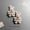 Accesorios de Conejito de Resina Materiales Hechos a Mano DIY Funda de Teléfono Pasador Zuecos Accesorios de Niña de Dibujos Animados Venta al por Mayor