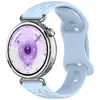 La Nueva Correa de Silicona para Reloj con Patrón de Rascado de Gato Grabado con Láser es Adecuada para Huawei Gt6/Xiaomi S4/Samsung/Garmin 18/20/22mm