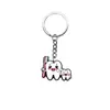 Chaveiro Pingente Dente Protetor Cola Macia de PVC Fivela Decorativa DIY Pingente de Mochila Amazon Presente Decorativo Atacado