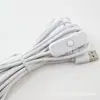 Luminária de mesa LED luz noturna 501 Interruptor Linha 5v baixa voltagem Plug USB interruptor de botão linha de luz pintura de luz cabo de alimentação