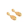 Aretes Dorados Calados de Lunares, Aretes Plateados, Lujo Accesible de Nicho, Diseño Medieval, Aretes de Gama Alta, Joyería de Gama Alta para Mujer
