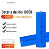 Bateria de lítio 18650 com placa de proteção de linha 3000mah bateria de lítio ternária cilíndrica 18650 com terminal