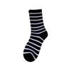Calcetines Mujer Rayados Simples Calcetines Altos Ropa Exterior Nuevo Estilo Estilo Occidental Explosiones Media Caña Ins Modernos Todo Combinable Calcetines Calcetines de Mujer