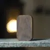 Bodhisattva Ajedrez Carvado de Madera de Águila 461 Colgante Unilateral Marca Zaki Estilo Chino Juguete de Madera de Mano para Colgar en el Cuello