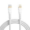 Cabo de Dados de Silicone Padrão Espiral X12 65W Adequado para Carregamento de iPhone 15/16 Tc Celular Android Huawei