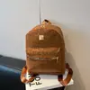 Mochila Feminina Estilo Coreano Tendência Outono Nova Mochila Estilo Retrô Grande Capacidade Estampa de Leopardo Casual Viagem Estudante Bolsa Escolar