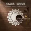 Manteles individuales, posavasos, bases para jarrones, tapetes de mesa, tapetes decorativos para el hogar, manteles sencillos, paños a prueba de polvo de encaje francés con diseño de pétalos, fábrica