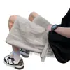 Shorts Casuais Esportivos de Praia de Seda Fina de Secagem Rápida Respirável de Verão com Estampa Transfronteiriça de Dopamina Soltos para Homens