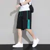 Versátiles 2025 de Moda Pantalones Cortos Pantalones de Verano Fabricante Nuevos Pantalones Deportivos de Cinco Puntos Estilo Coreano para Hombre Casual Juventud Rectos