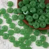 Hebilla de Seguridad de Vidrio de Jade Nuevo Estilo Chinoiserie Pulsera de Cuentas de Imitación de Jade Collar Accesorios de Joyería Material Hecho a Mano para DIY