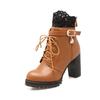 Bota de canto grande Hongyun 2017 novo tamanho 32-46 tamanho botas curtas JGB2017N83013