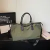 Nova Bolsa de Viagem Xadrez Moda Ombro Único Transversal Leve Esportiva Fitness Grande Capacidade Simples Casual de Mão