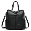 Mochila Multifuncional de Moda para Mujer, Bolso de Hombro Versátil Estilo Coreano Piel Suave, Bolso Cruzado, Bolso de Mano, Envío Directo de una Pieza