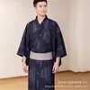 25 Yukatas Masculinas de Verão Estilo Japonês Roupa de Casa Estilo Japonês Conjunto para Quatro Estações Foto Cosplay Roupão Tradicional Mistério de Assassinato