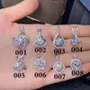 Pendente de Cobre com Diamante para Presente de Casamento à Noite para Senhoras