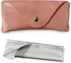 Bolsa de Almacenamiento para Gafas de Color Sólido Más Vendida Transfronteriza de Guangzhou, Estuche Portátil para Gafas de Viaje al Aire Libre, Caja de Gafas de Lujo Ligero Retro