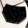 Calcinhas de Renda para Mulheres, Respiráveis de Seda Gelada Sem Costura, Novo Estilo Fino 2025, Cintura Média Estilo Puro Desejo Shorts Sexy
