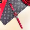 Adecuado para Apple Watch 1-12/Ultra 1-3, Correa de Reloj de Cuero de Poni con Forma de Cintura Pequeña