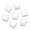 Nuevo Cristal Facetado Agujero Central Trébol de Cuatro Hojas 12mm Jade Porcelana Cristal Cuentas Accesorios para Tocados Accesorios para Joyería DIY