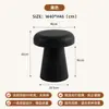 Taburete redondo de lujo ligero para el hogar, taburete para manicura y belleza, taburete de tocador para dormitorio de maquillaje, popular entre las chicas, taburete para cambiarse los zapatos, taburete bajo para sala de estar