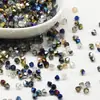 Qualidade austríaca 3MM contas de diamante topo Contas de Diamante de Cristal contas pontiagudas material para pulseira DIY feito à mão contas soltas contas contas