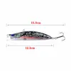 Série pintada de isca Luya isca artificial 12,3 cm/15 g isca biônica água flutuante Mino isca dura atacado transfronteiriço