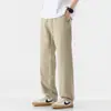 Ropa para Hombre Maple House / Pantalones Casuales de Negocios para Hombre de Corte Recto Holgado de Lyocell Pantalones Largos Versátiles de Moda Sin Arrugas y Duraderos