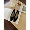 1008-2~Zapatos Mary Jane de Cuña con Punta Cuadrada Francesa para Mujer 2025 Otoño Nuevo Estilo