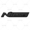 Pegatinas de coche NLINE para el logo N del Hyundai Elantra